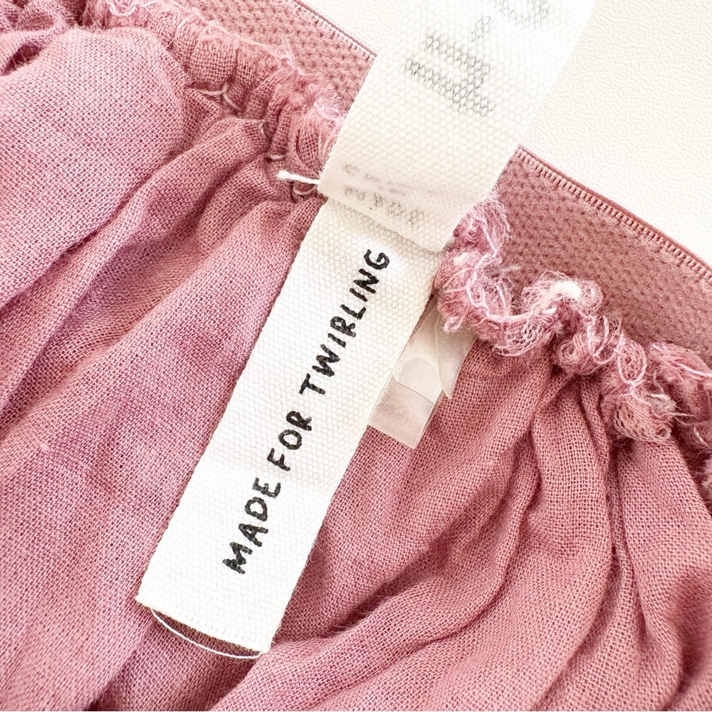 Cotton On Kids Girls Pink Tulle Maxi Tutu Skirt with Rose Gold Sequins Size 3-4 - Picture 7 of 13